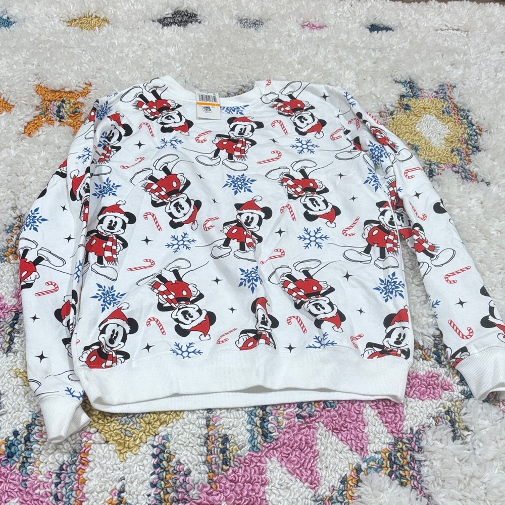 Mickey Christmas Sweatshirt